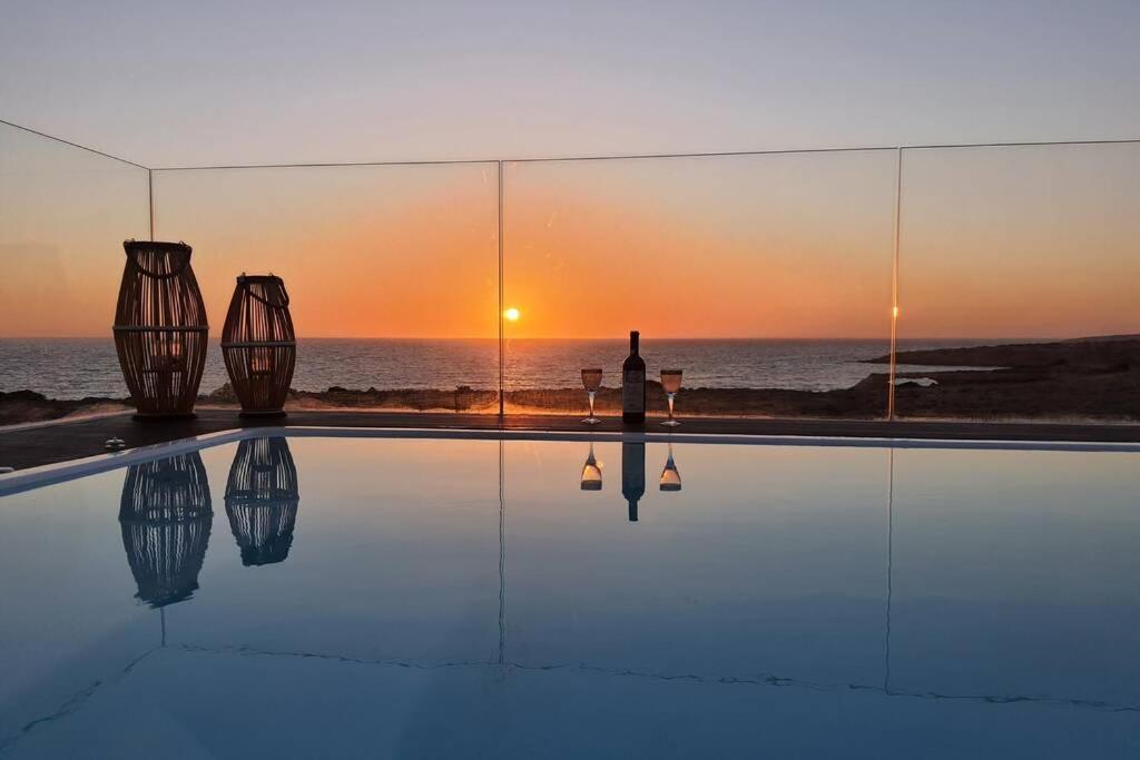 Tramonto Luxury Villa No1- Breathtaking Sunset View Фойникион Экстерьер фото