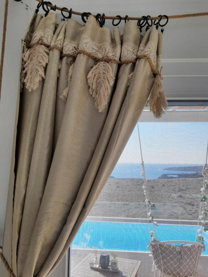 Tramonto Luxury Villa No1- Breathtaking Sunset View Фойникион Экстерьер фото
