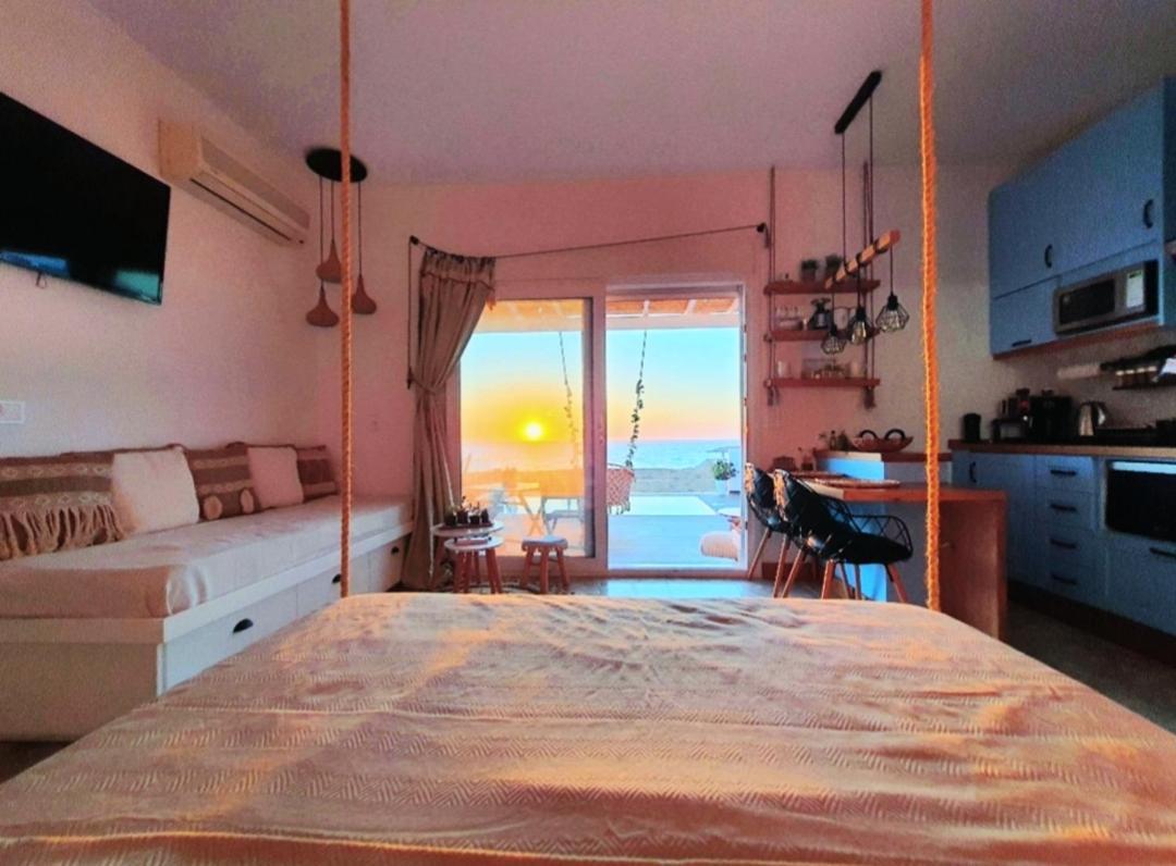 Tramonto Luxury Villa No1- Breathtaking Sunset View Фойникион Экстерьер фото