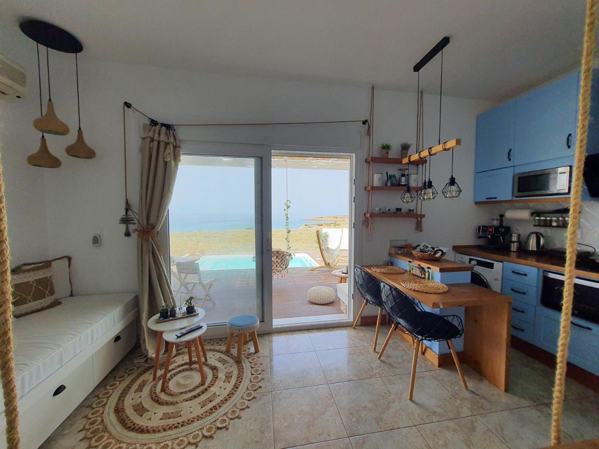 Tramonto Luxury Villa No1- Breathtaking Sunset View Фойникион Экстерьер фото