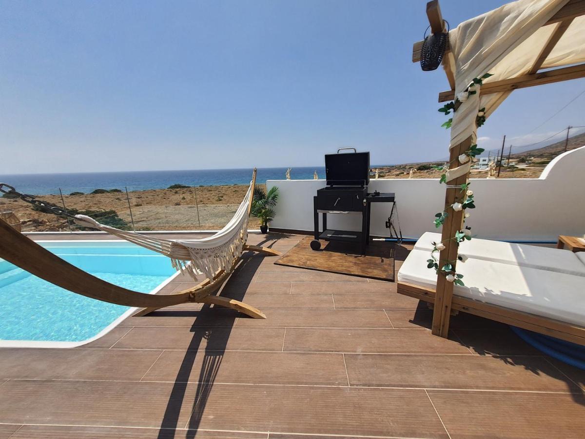 Tramonto Luxury Villa No1- Breathtaking Sunset View Фойникион Экстерьер фото
