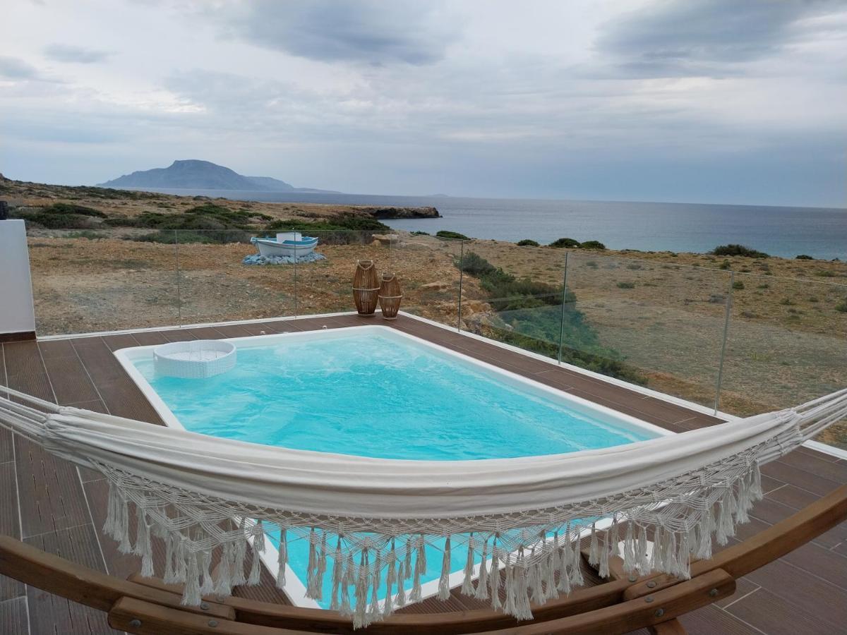 Tramonto Luxury Villa No1- Breathtaking Sunset View Фойникион Экстерьер фото